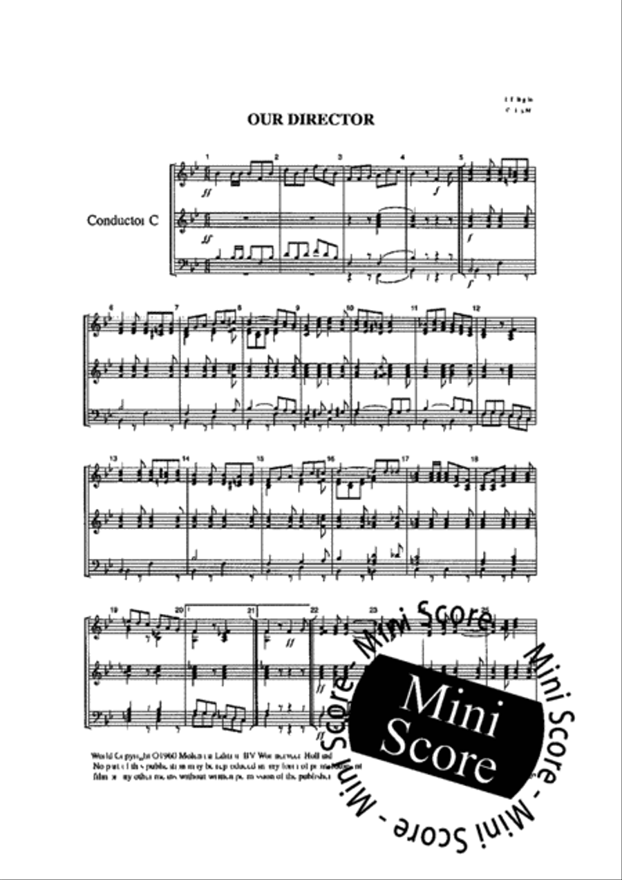 Our Director Concert Band scores gallery preview page 5
