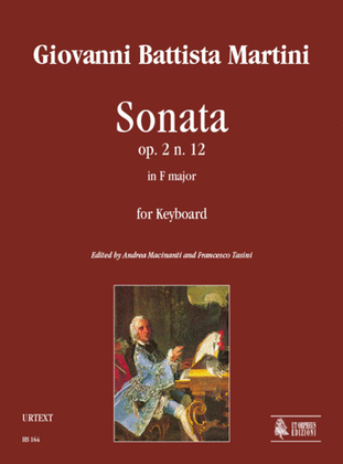 Book cover for Sonata Op. 2 No. 12 in F Major for Keyboard