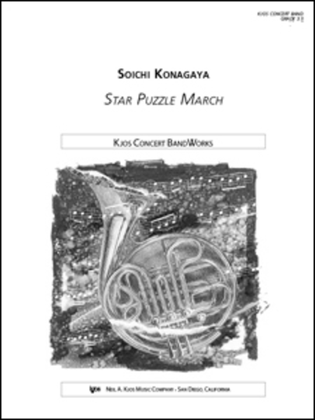 Book cover for Star Puzzle March-Score