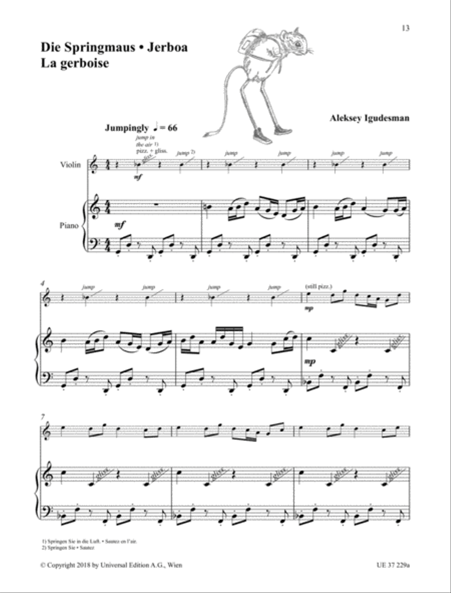 Funny Animals Chamber Music scores gallery preview page 11