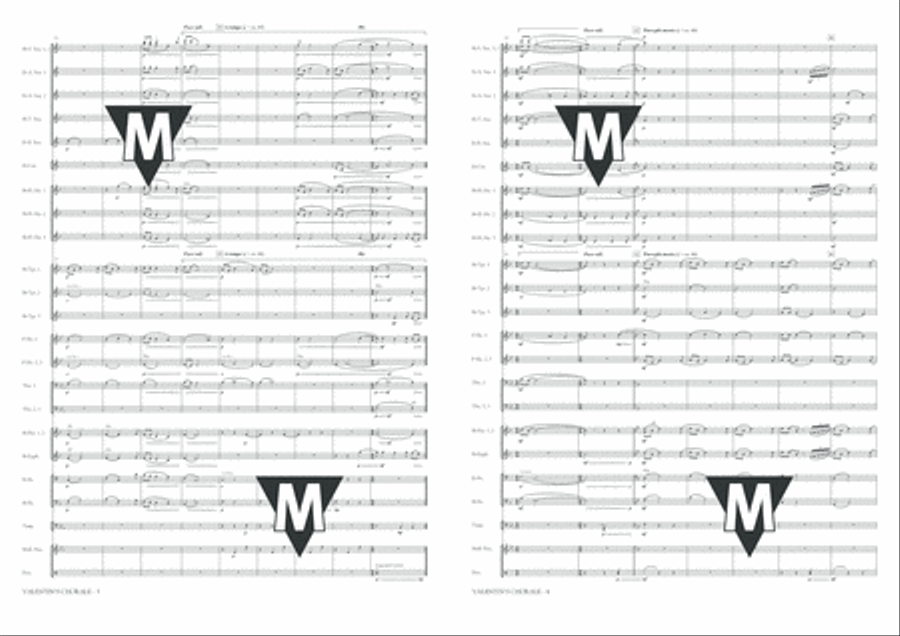 Valentin's Chorale Choir scores gallery preview page 3