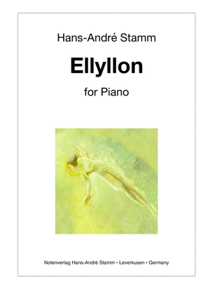 Book cover for Ellyllon for Piano