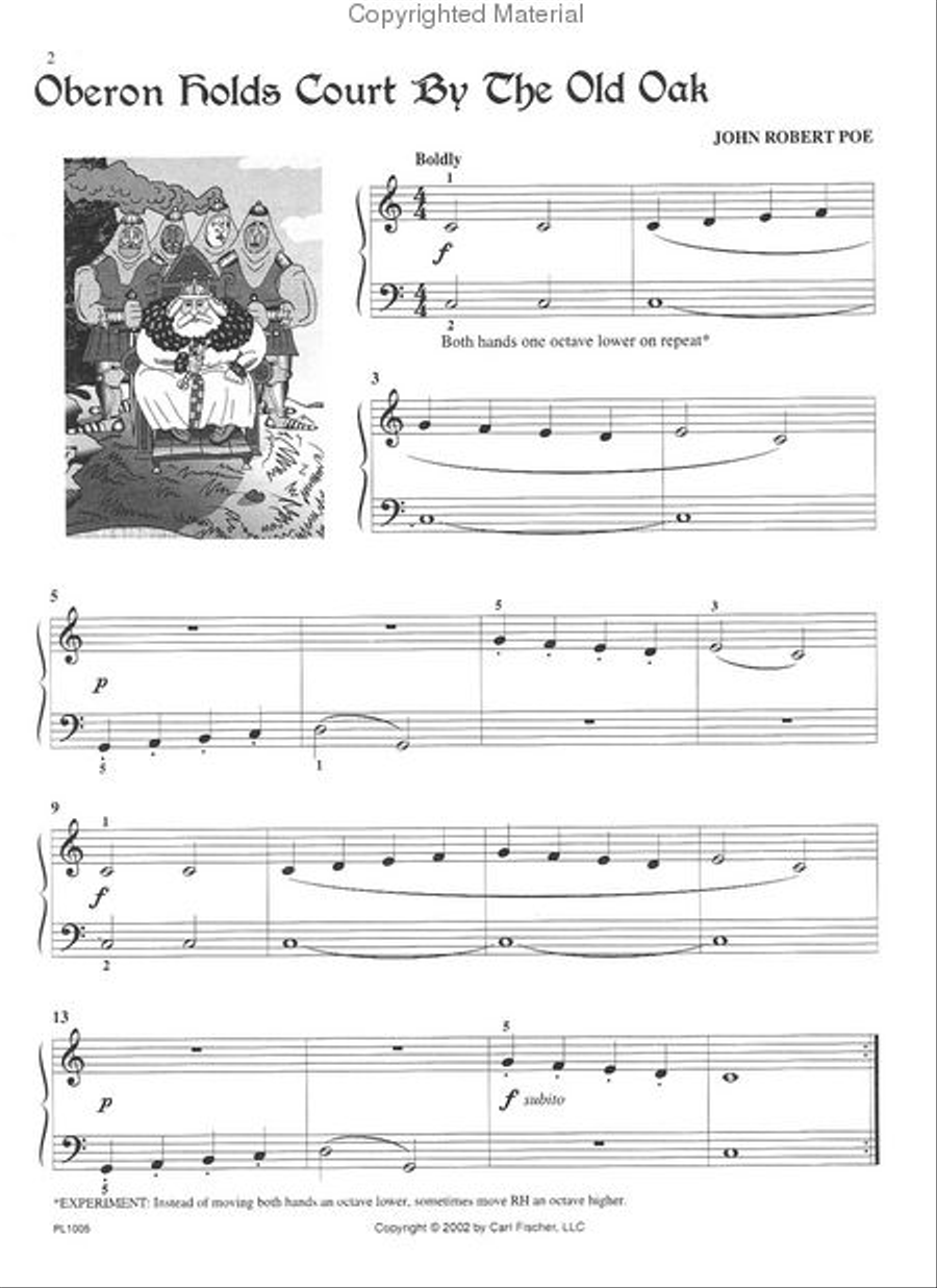 Meanwhile, Back in the Enchanted Forest Piano Solo scores gallery preview page 2