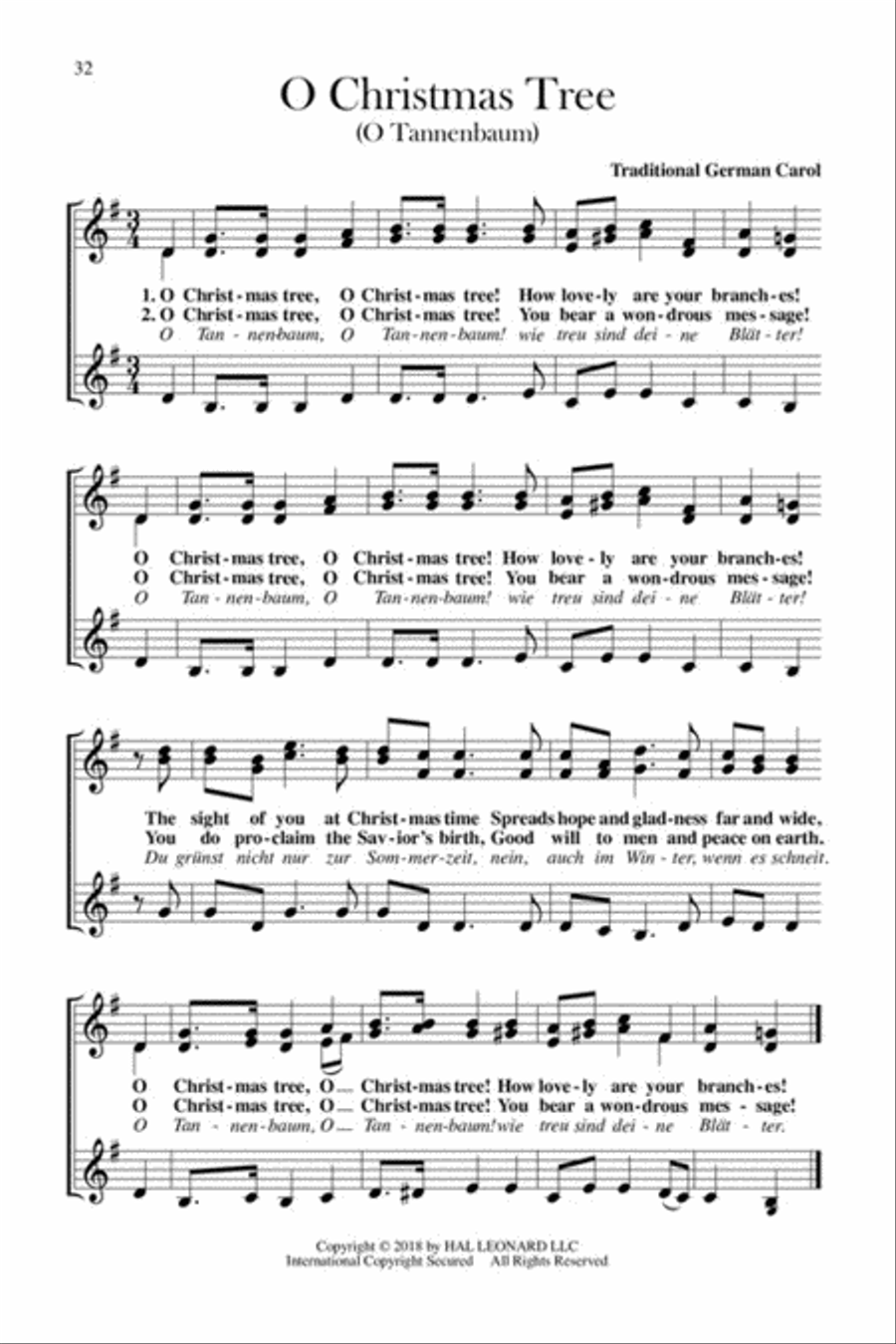 The Christmas Caroling Songbook SSA scores gallery preview page 5