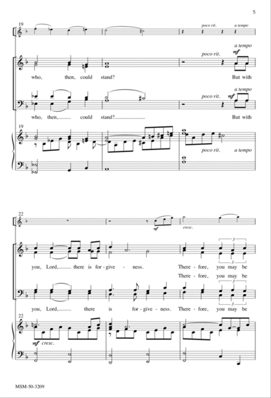 Out of the Depths 4-Part scores gallery preview page 5