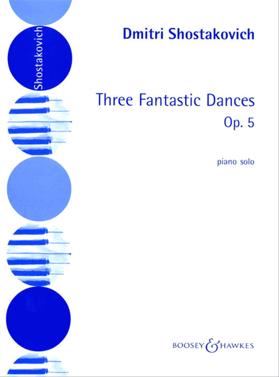 Three Fantastic Dances, Op. 5 Piano Solo scores gallery preview page 1