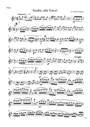 Samba alla Turca! (Wind Quintet) - Set of Parts [x5]