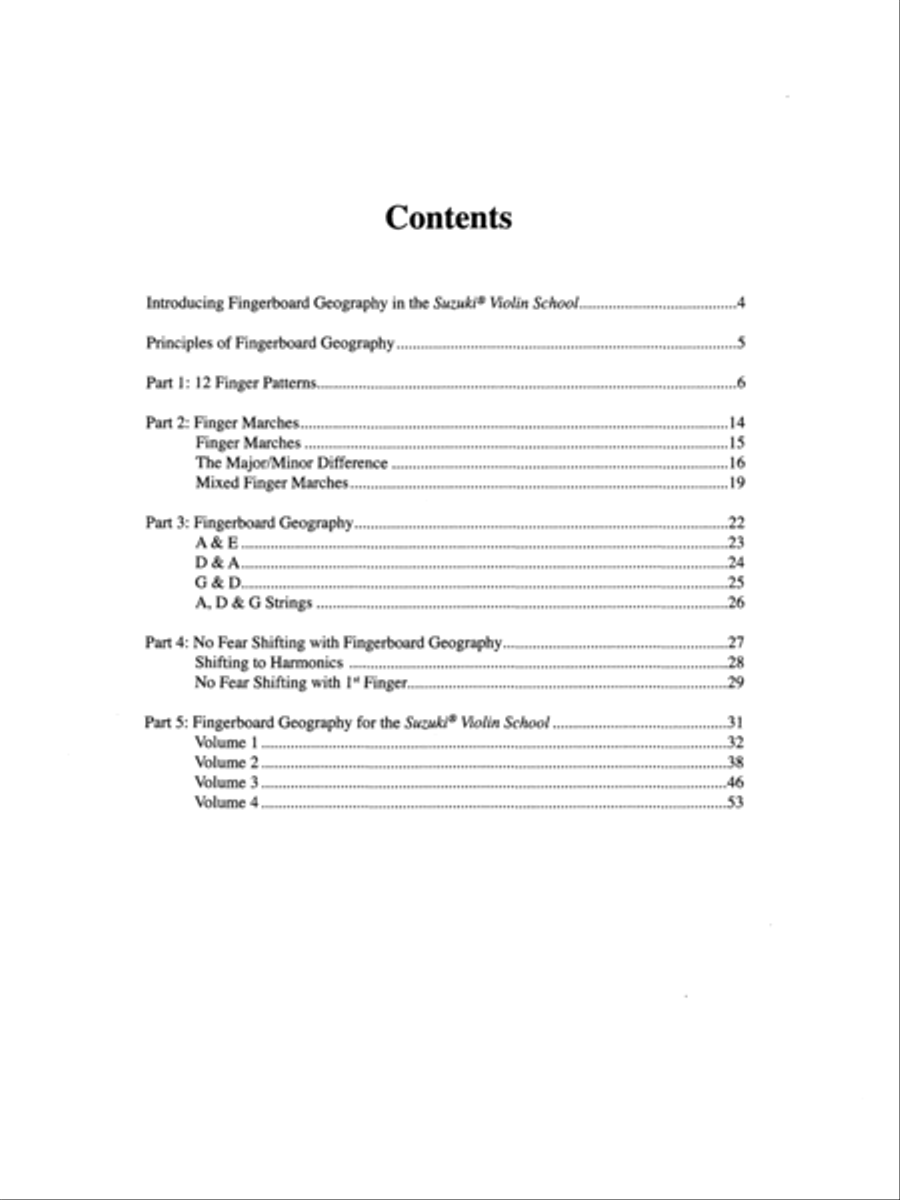 Fingerboard Geography for Violin, Volume 1