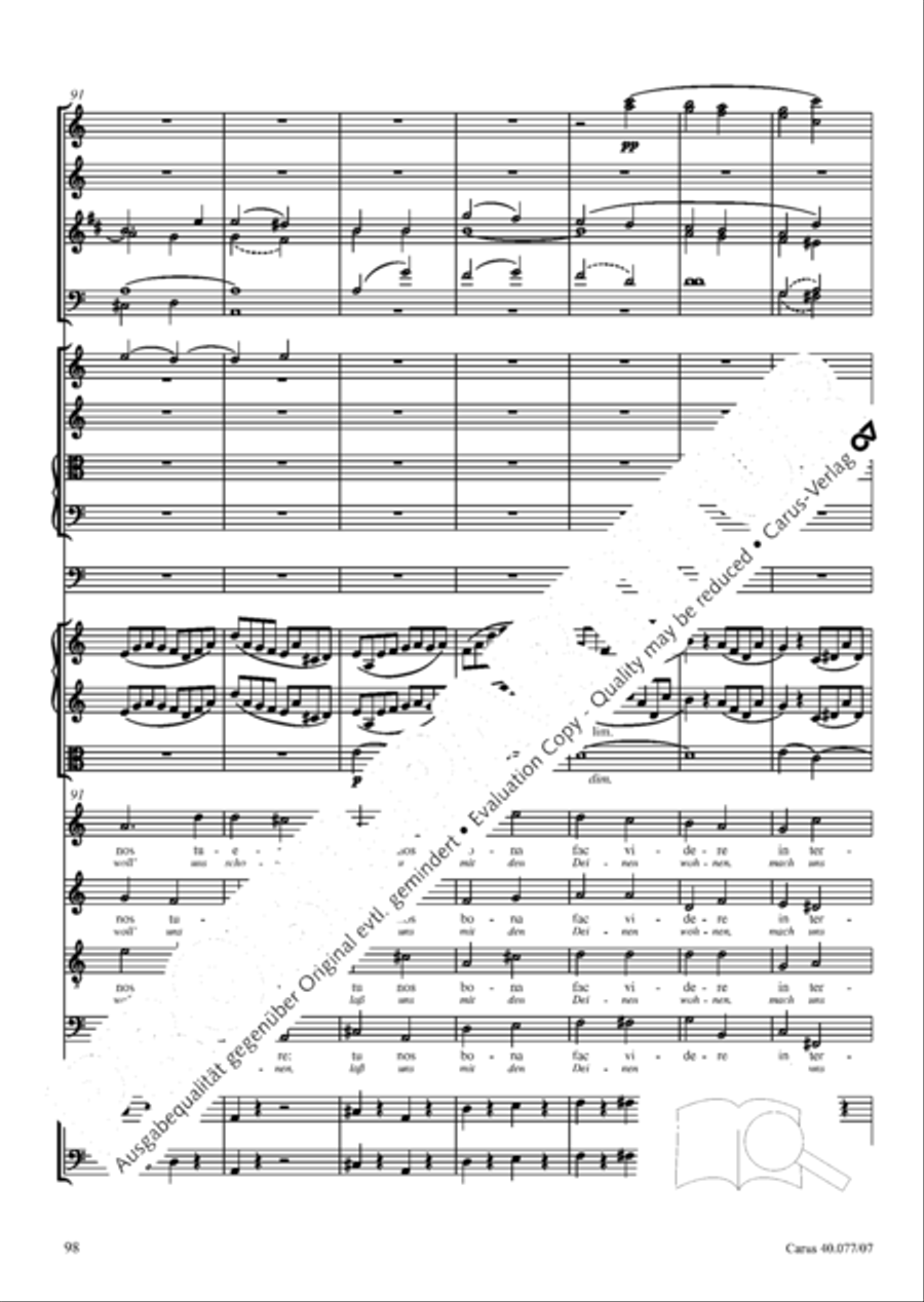 Lauda Sion 4-Part scores gallery preview page 111