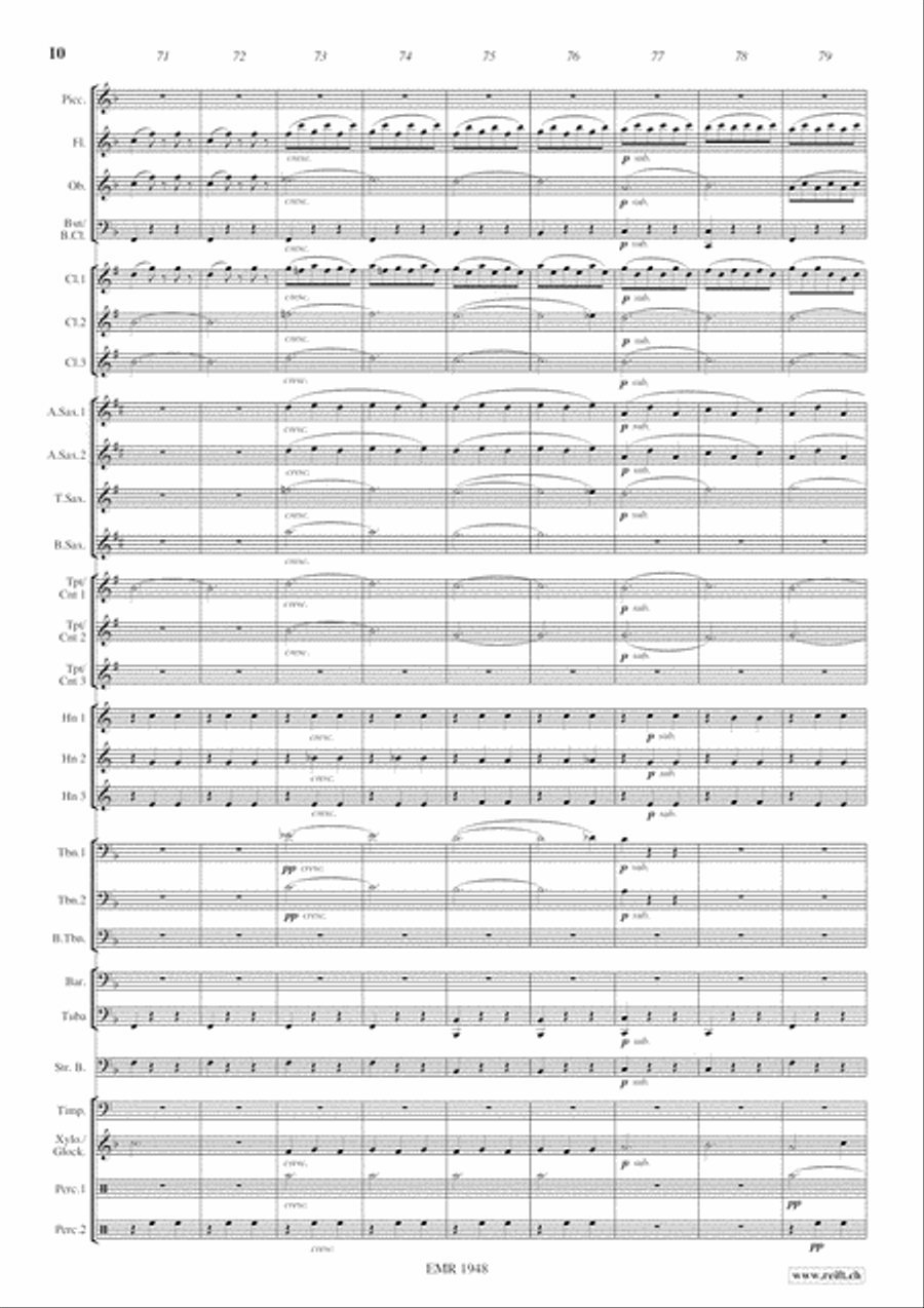 The Skaters' Waltz Concert Band scores gallery preview page 11