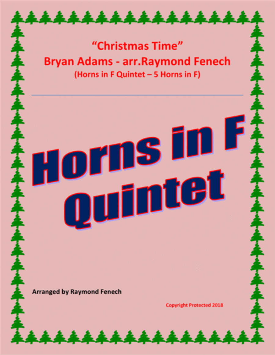 Christmas Time Brass Ensemble scores gallery preview page 1