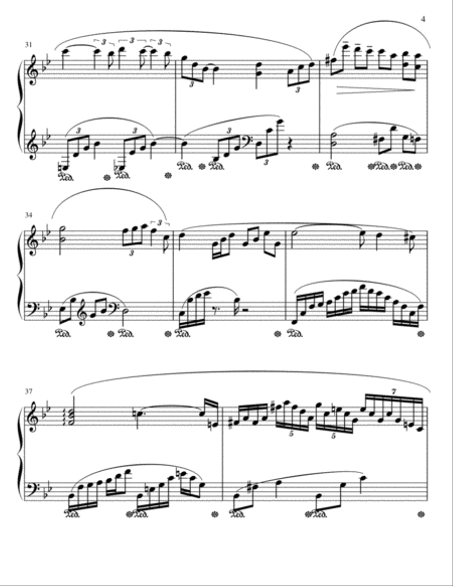 Confession Piano Solo scores gallery preview page 4