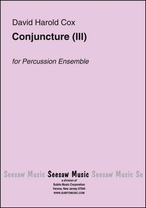 Conjuncture (III) symphonic movement