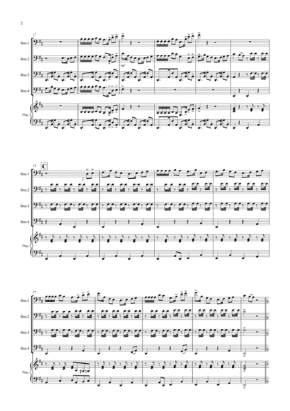 Habanera (Fantasia from Carmen) for Bassoon Quartet image number null