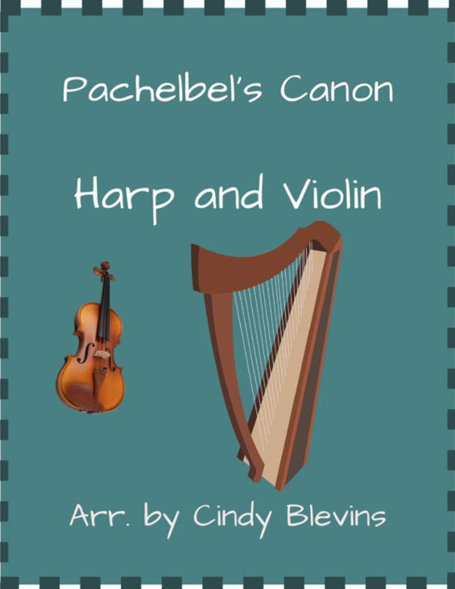 Pachelbel s Canon for Harp and Violin by Johann Pachelbel String Duet Digital Sheet Music Sheet Music Plus