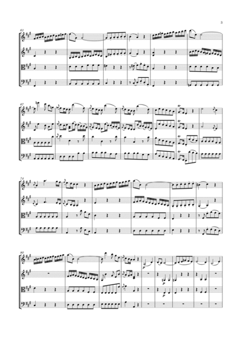Mozart - String Quartet No.9 in A major, K.169 ; Op.94 No.2