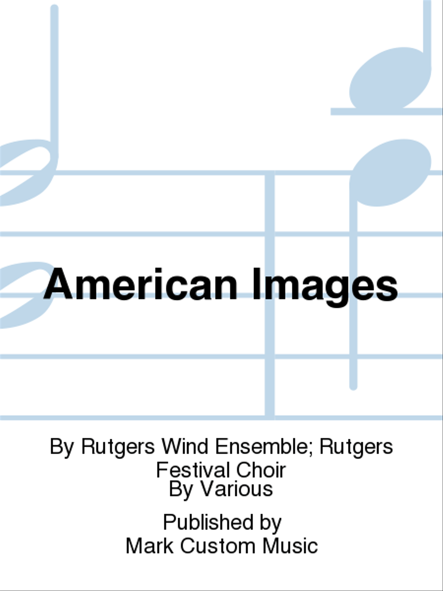 American Images Choir scores gallery preview page 1