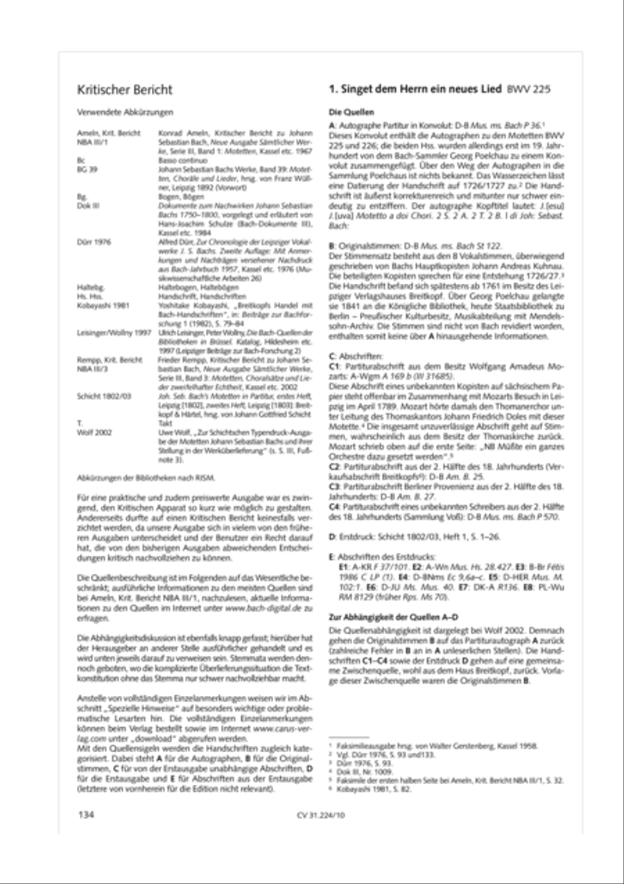 The complete motets (without Bc) Choir scores gallery preview page 141