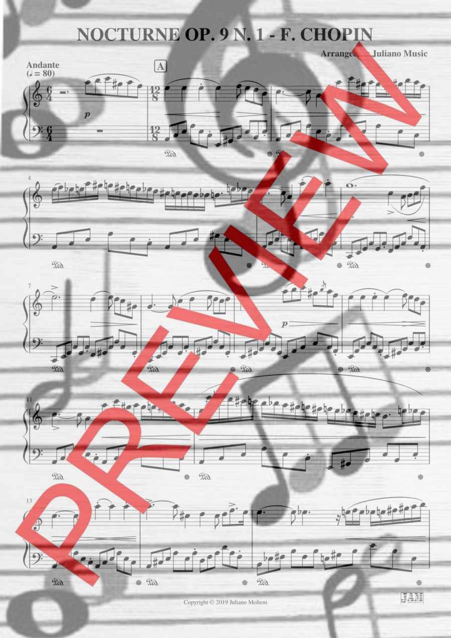 F. CHOPIN - EASY PIANO ARRANGEMENT F. CHOPIN - EASY PIANO ARRANGEMENT Piano Method scores gallery preview page 6