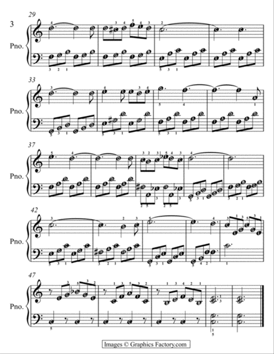 Petite Classics for Easiest Piano Booklet U1 Easy Piano scores gallery preview page 5