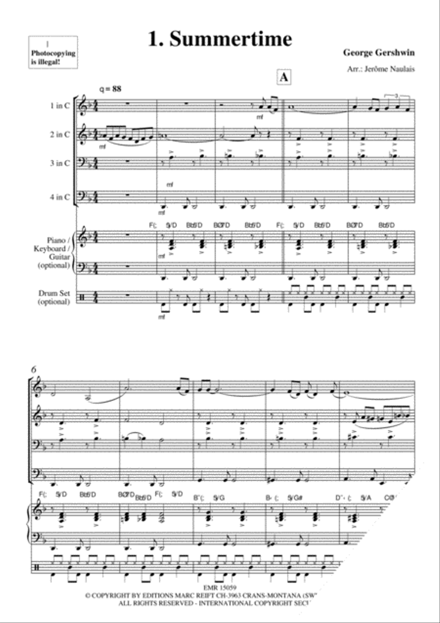 Brass Quartets Vol. 2 Brass Quartets Vol. 2 Brass Ensemble scores gallery preview page 3