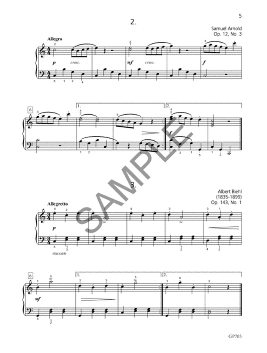 Piano Music For Sight Reading & Short Study Lv5