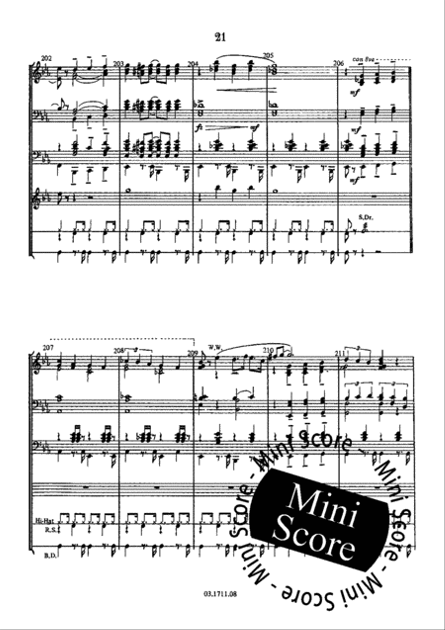 From the Sinatra Song Book Concert Band scores gallery preview page 25