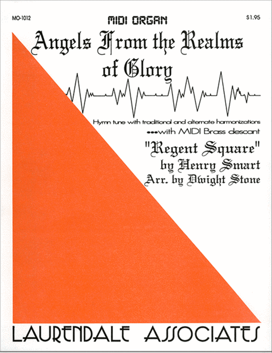 Angels From the Realms of Glory Organ scores gallery preview page 1