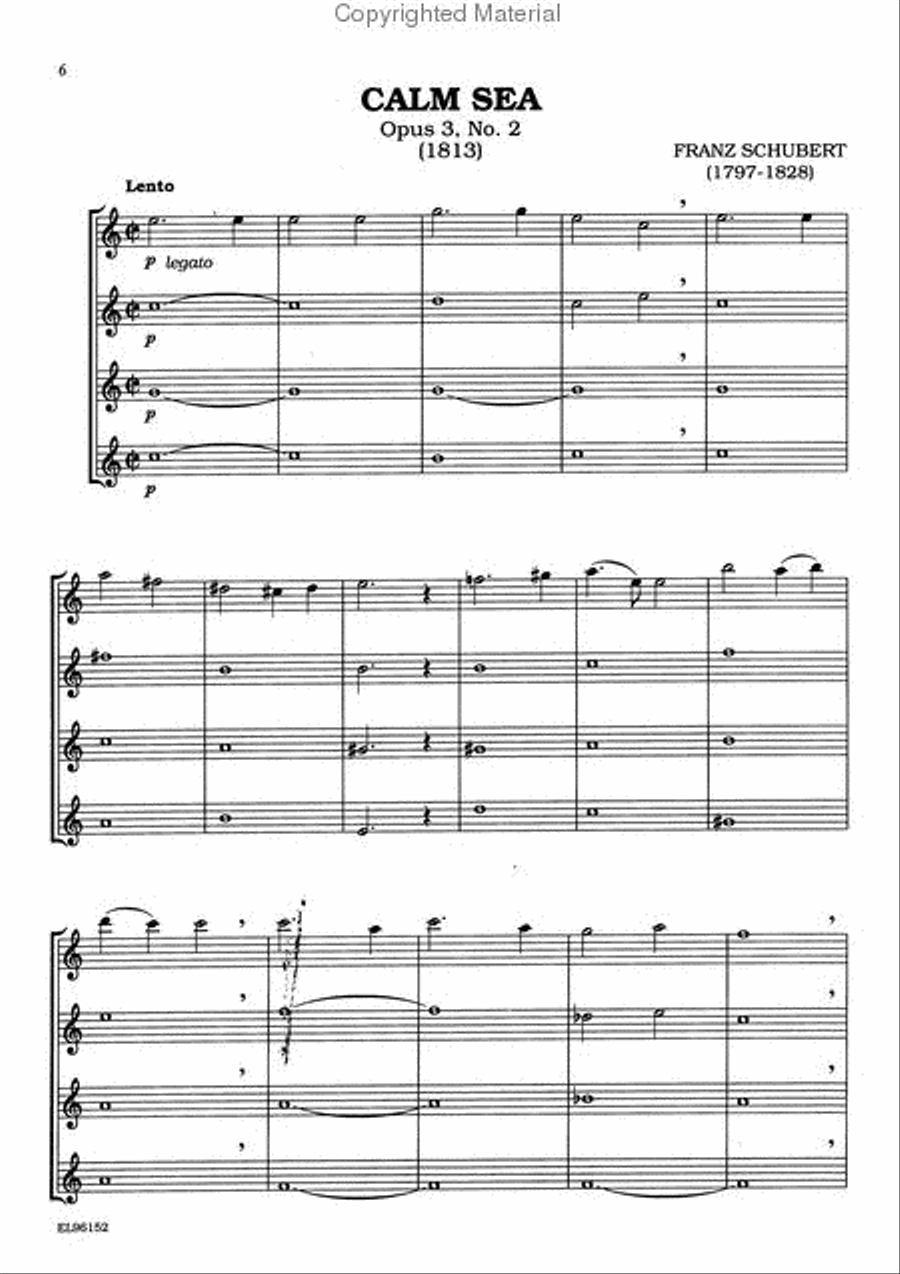 Classical Quartets for All (From the Baroque to the 20th Century) Small Ensemble scores gallery preview page 3