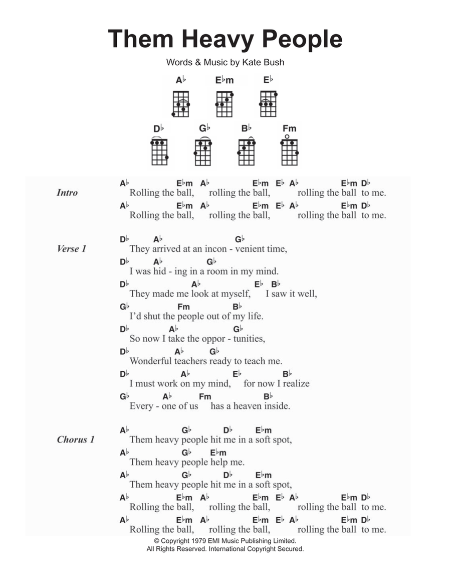 Them Heavy People Them Heavy People Acoustic Guitar scores gallery preview page 1
