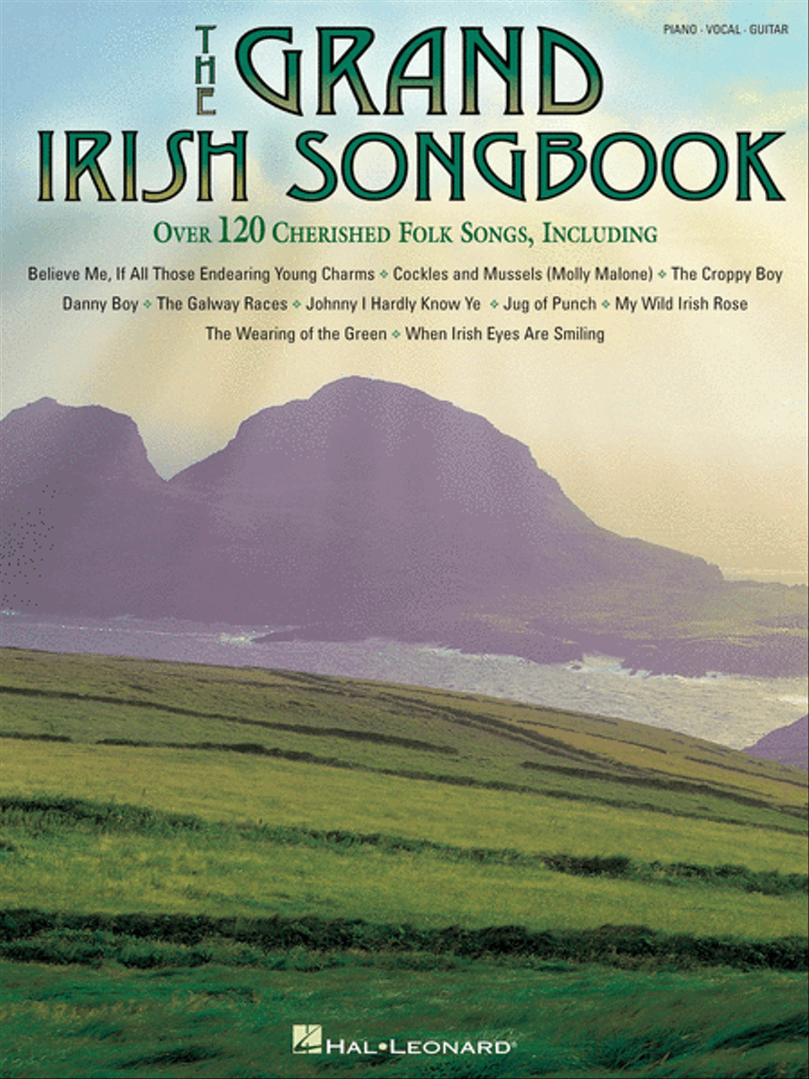 The Grand Irish Songbook Piano, Vocal, Guitar scores gallery preview page 1