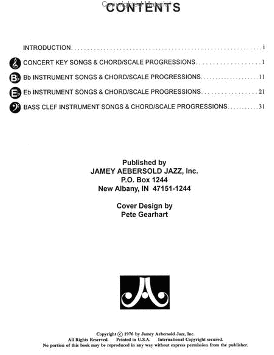 Volume 10 - David Baker Alto Saxophone scores gallery preview page 2