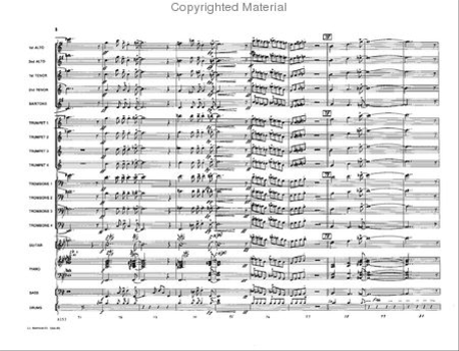 Your Sister's Samba Jazz Ensemble scores gallery preview page 9