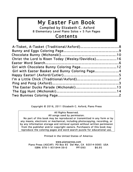 My Easter Fun Book