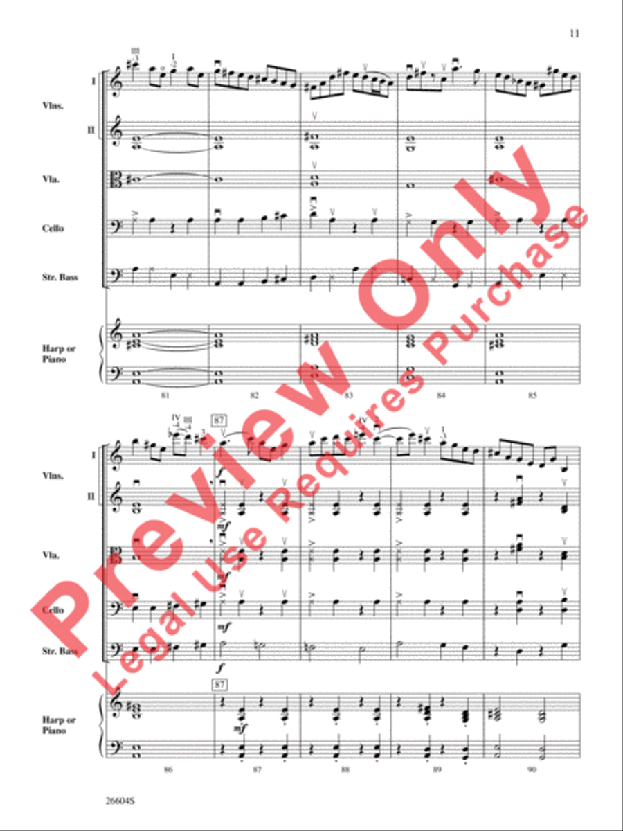 Creaking Tree String Orchestra scores gallery preview page 12