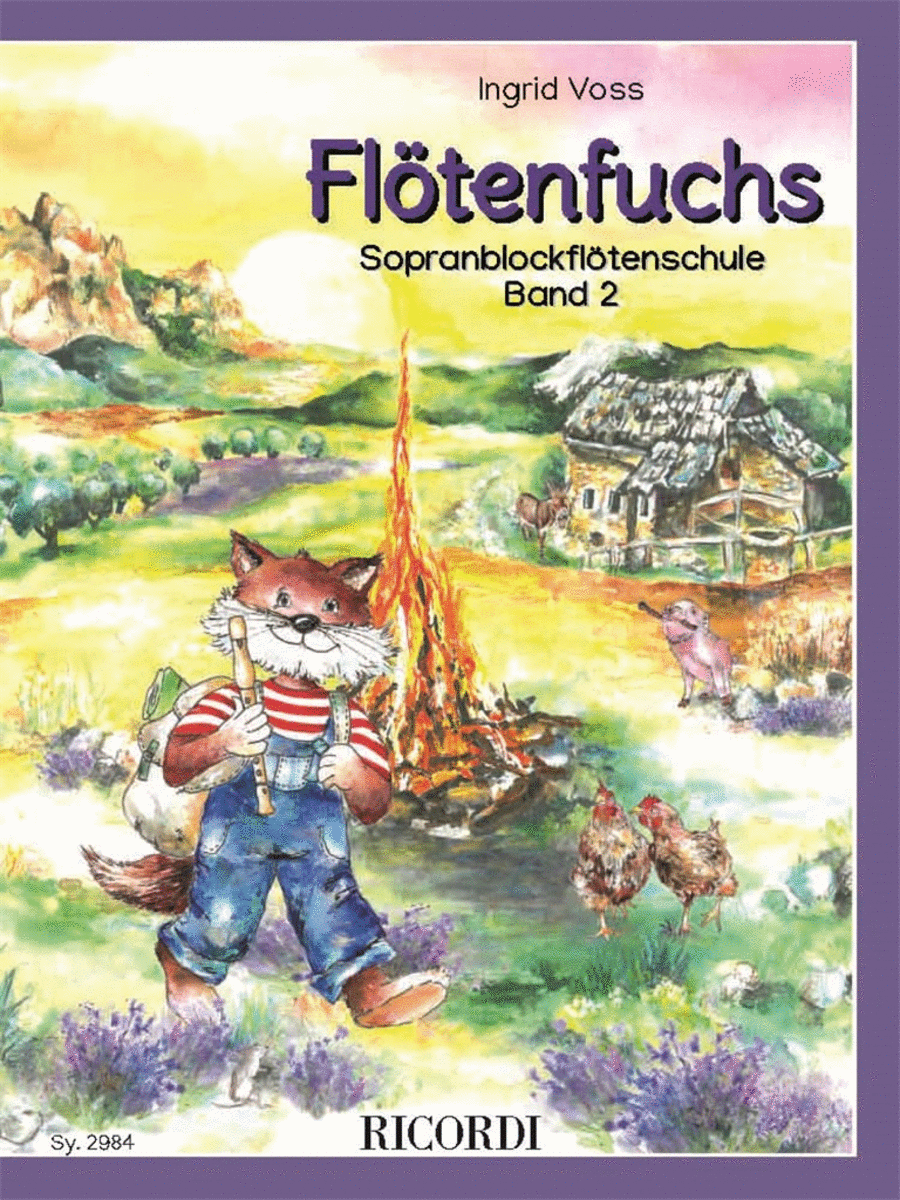 Flötenfuchs - Sopranblockflötenschule Band 2