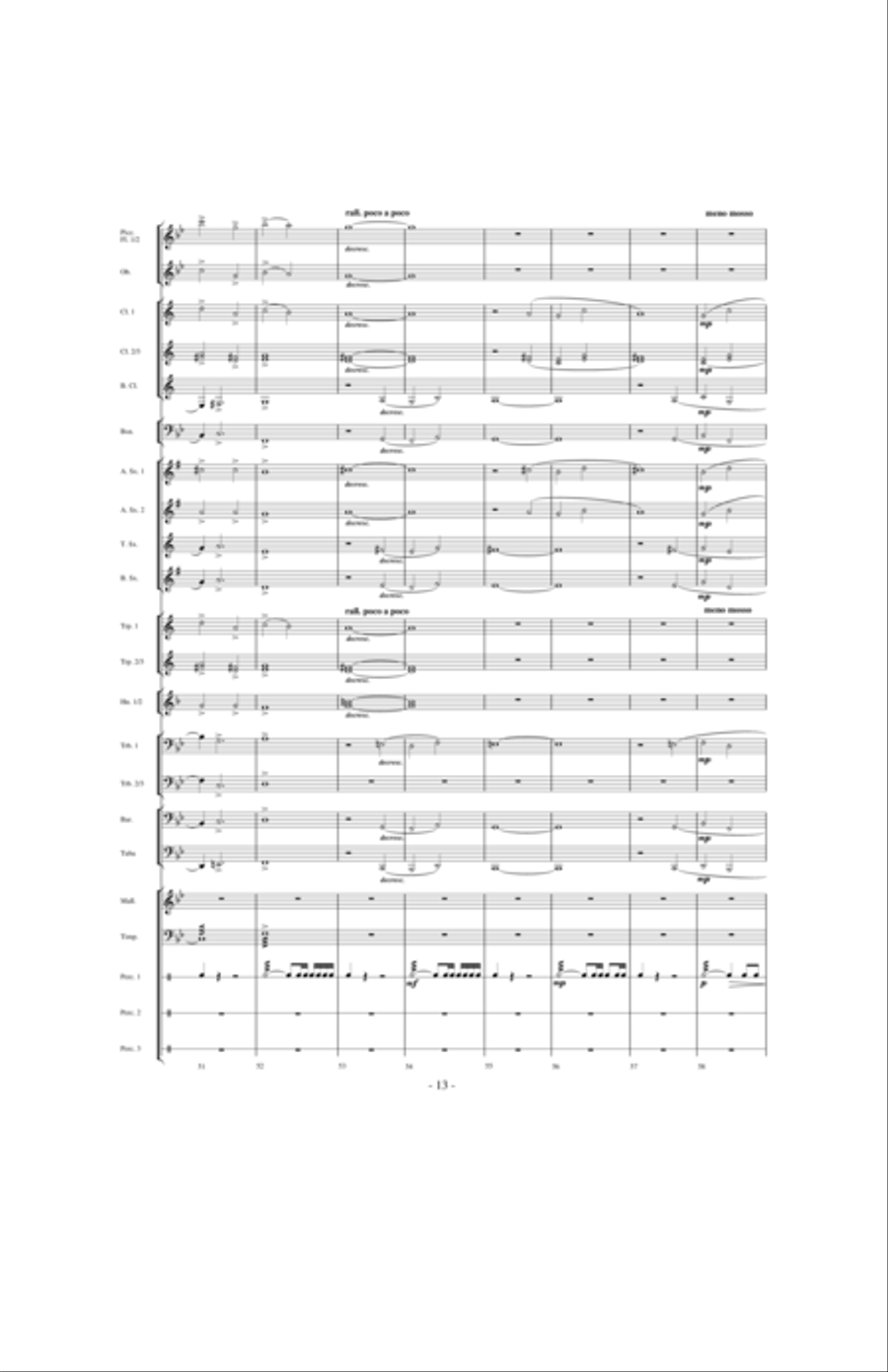 Beyond the Higher Skies Beyond the Higher Skies Concert Band scores gallery preview page 12