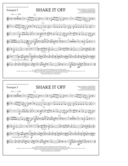 Shake It Off - Trumpet 3