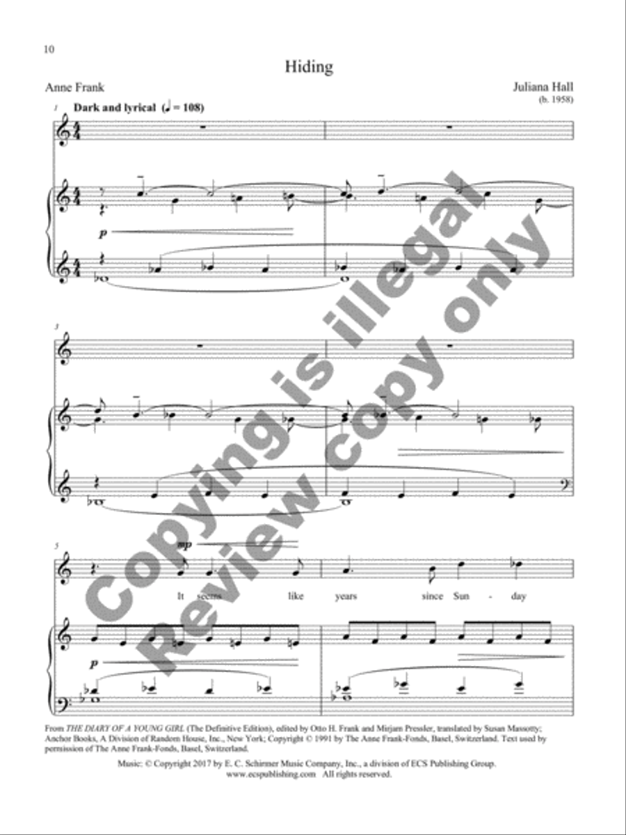 A World Turned Upside Down Mezzo-Soprano Voice scores gallery preview page 24