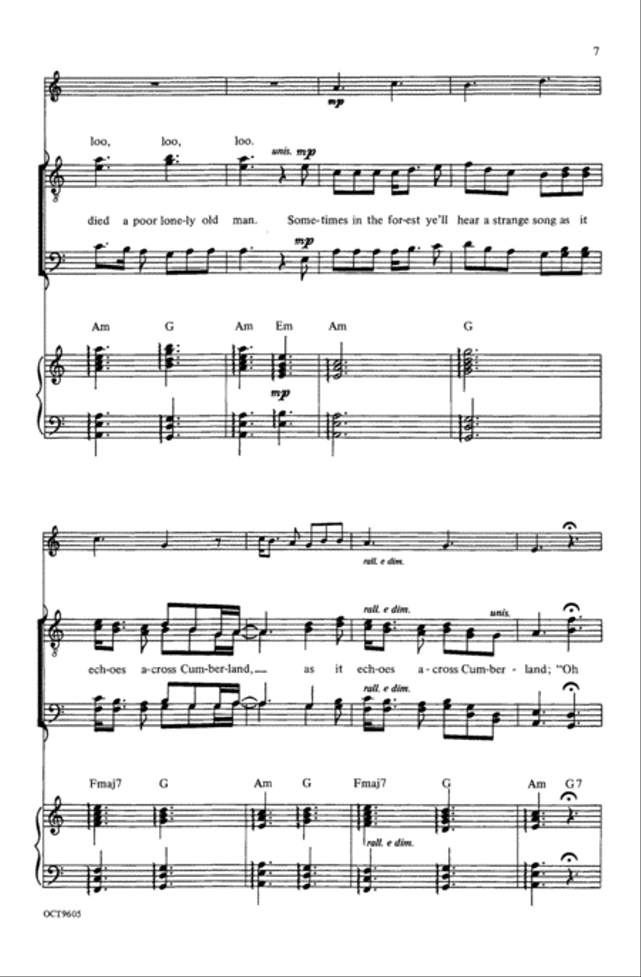 Fergus an' Molly (from Celtic Songs) Choir scores gallery preview page 6