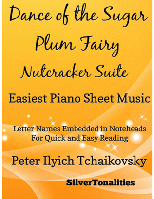 Dance of the Sugar Plum Fairy Easiest Piano Sheet Music