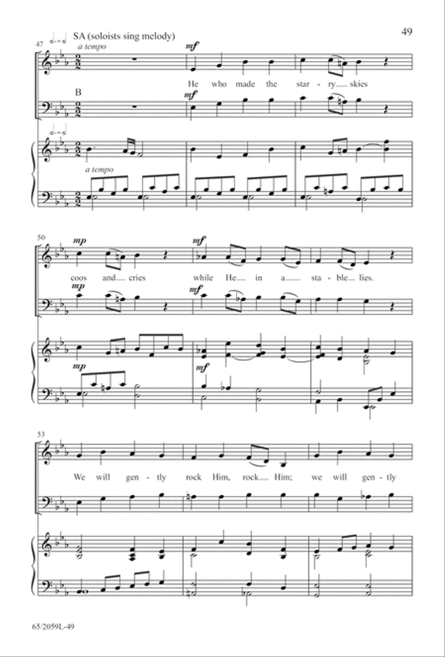 The Christmas Story The Christmas Story 3-Part scores gallery preview page 50