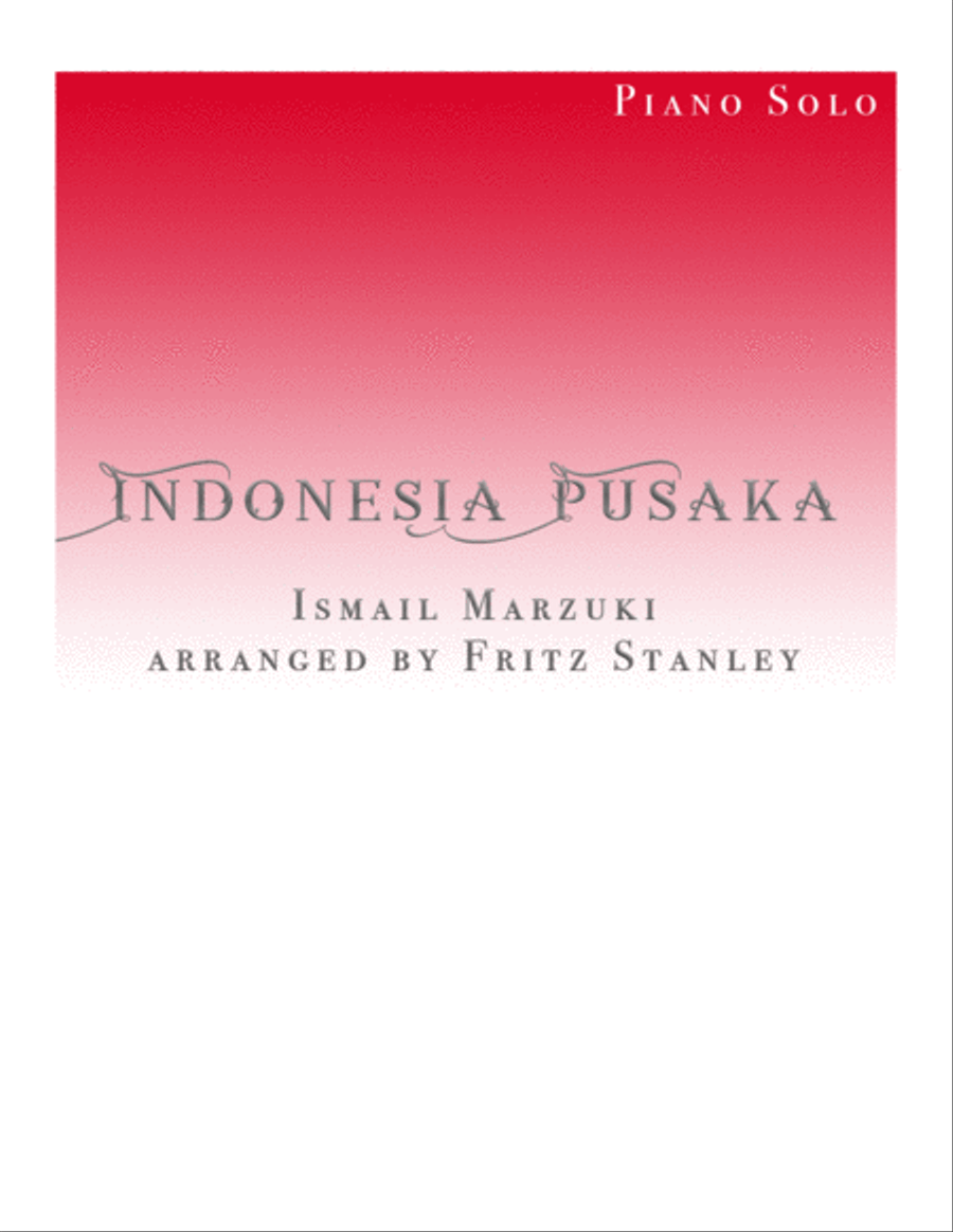 Indonesia Pusaka - Piano Solo image number null