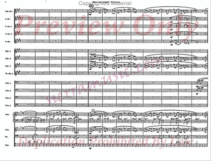 Better Days Ahead Big Band scores gallery preview page 5