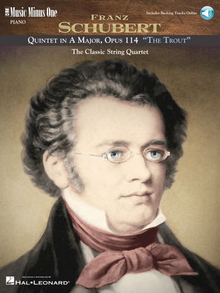 Book cover for Schubert - Quintet in A Major, Op. 114, D667 "The Trout"