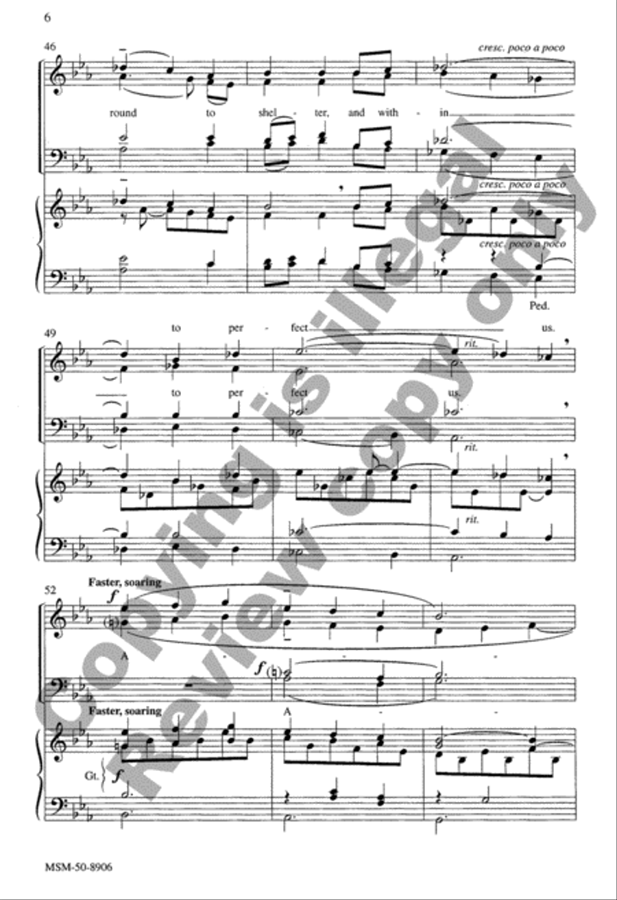 Yesterday, Today and Forever 4-Part scores gallery preview page 6