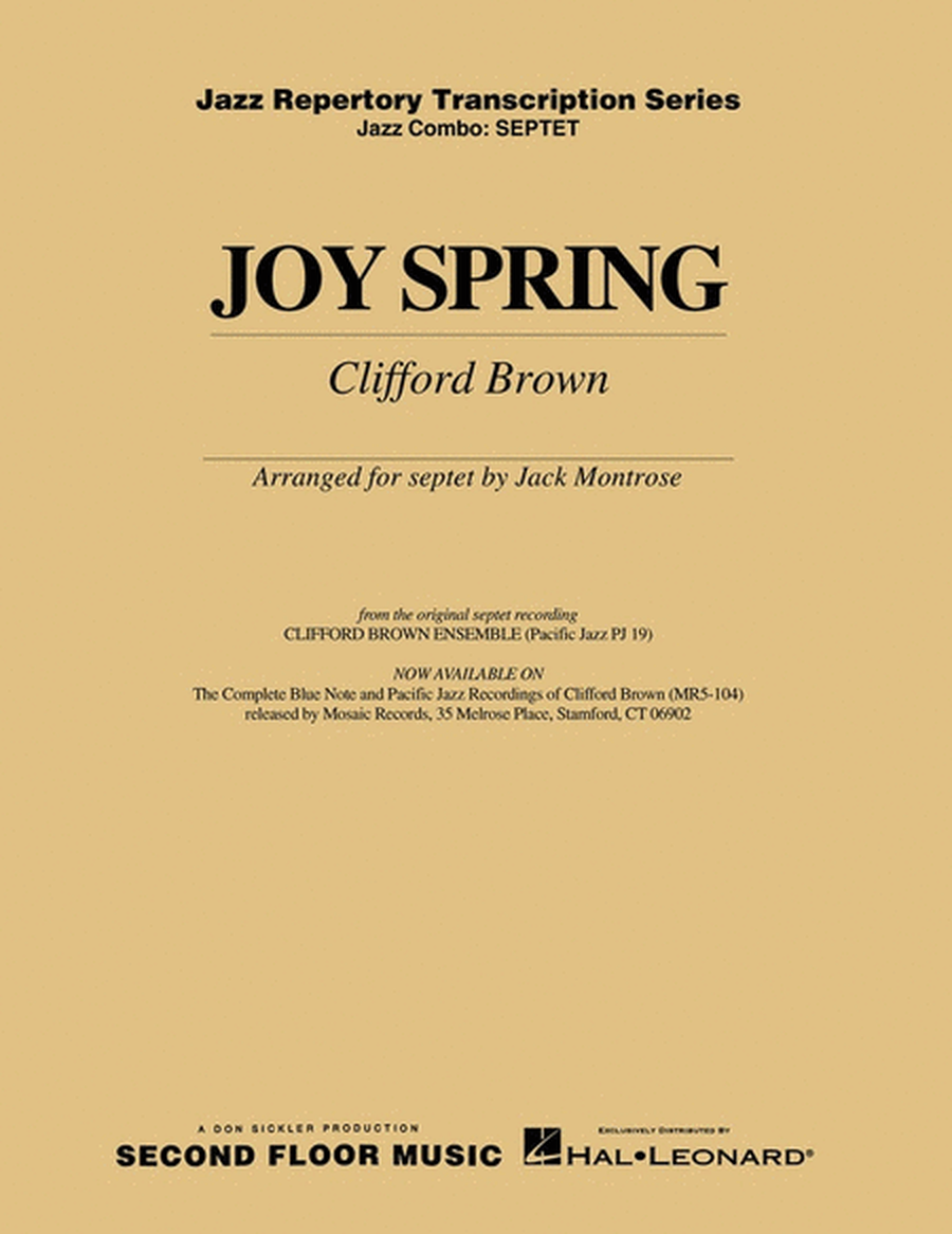 Joy Spring Jazz Combo 4-5