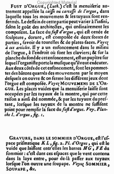 Methods & Treatises Organ - 5 Volumes - France 1600-1800