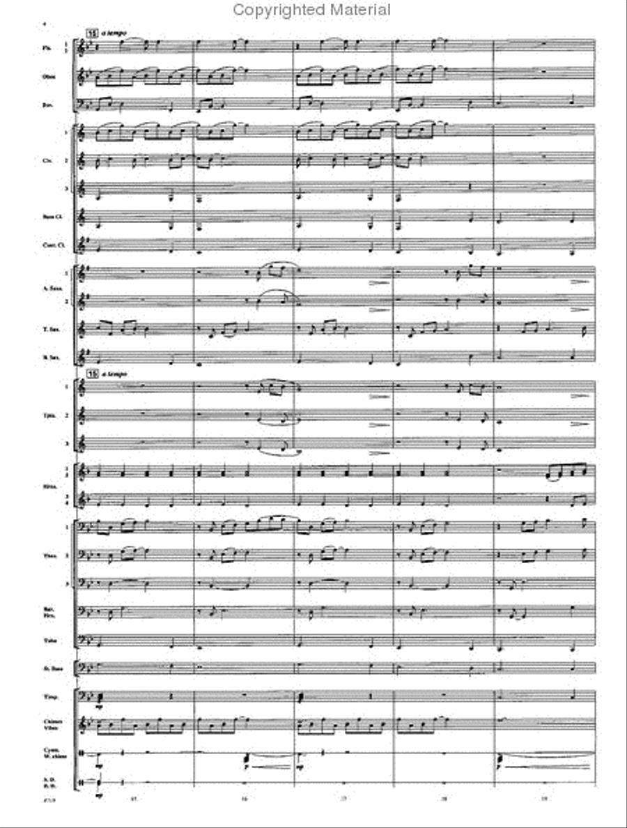 Pastorale Pastorale Concert Band scores gallery preview page 5
