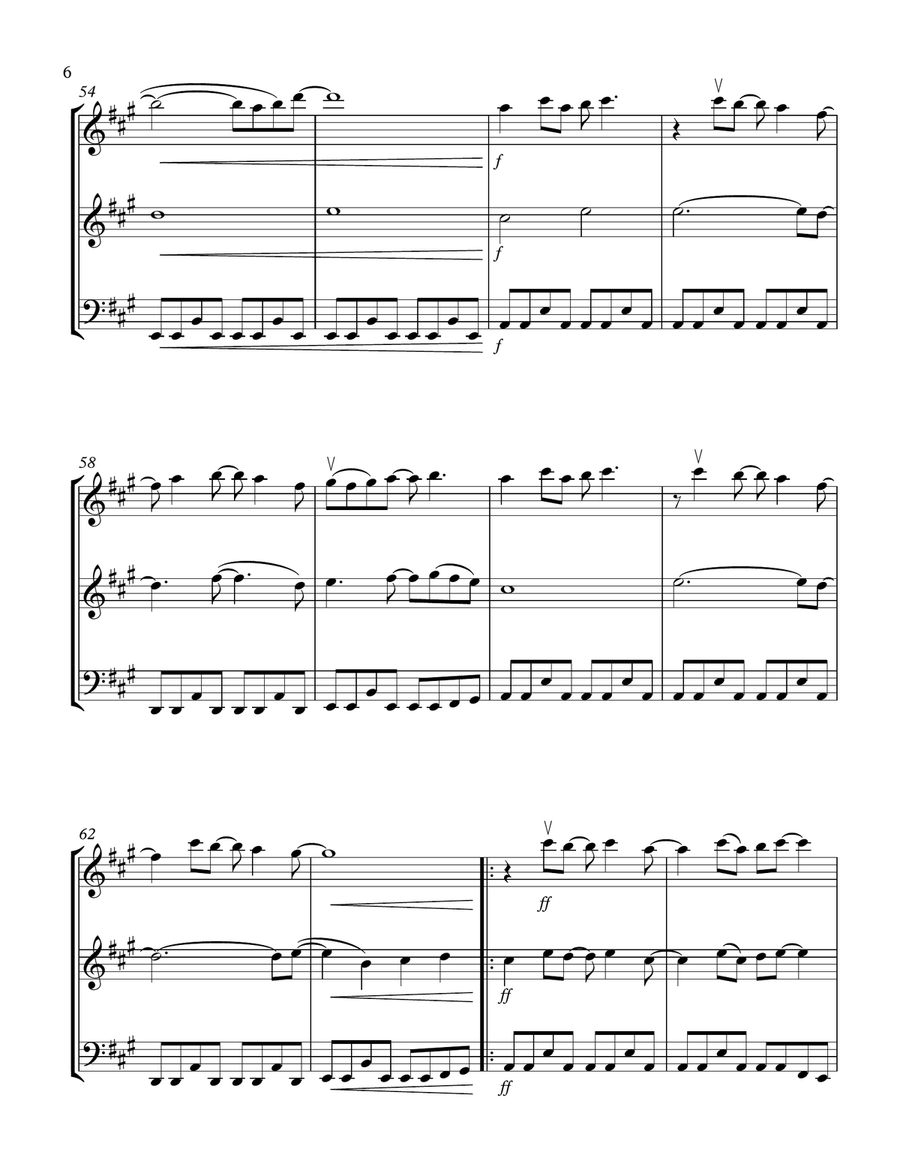 Here Comes The Sun String Trio scores gallery preview page 6